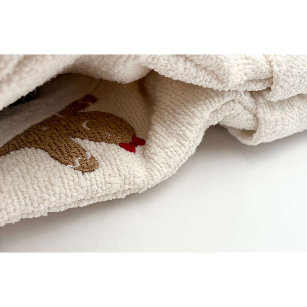 Merry Way Gingerbread Man Set of 2 House Christmas Stockings Embroidered Holiday - Picture 5 of 6
